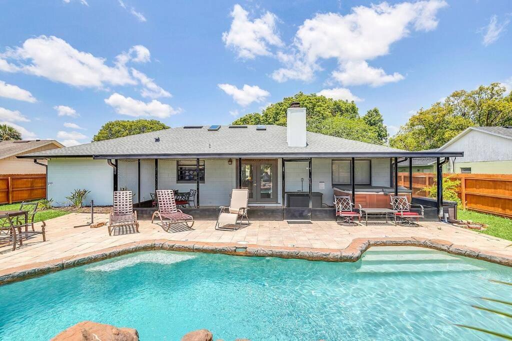 Tranquil Oasis 4Br Pool Home オーランド エクステリア 写真